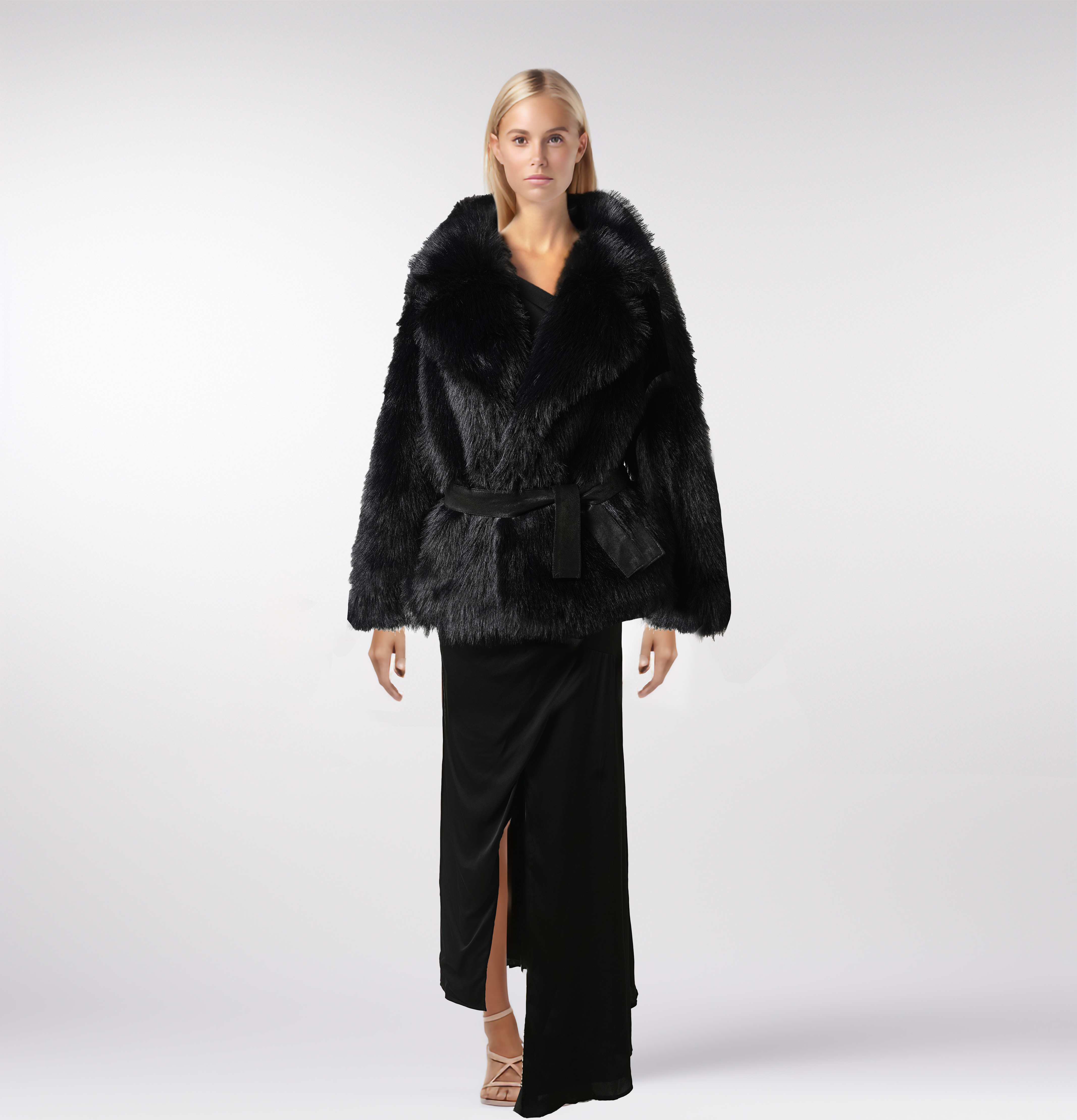 ジャケット・アウター Vkei Black fur jacket 8_bbfd985e-a1af-4a0d-985c-