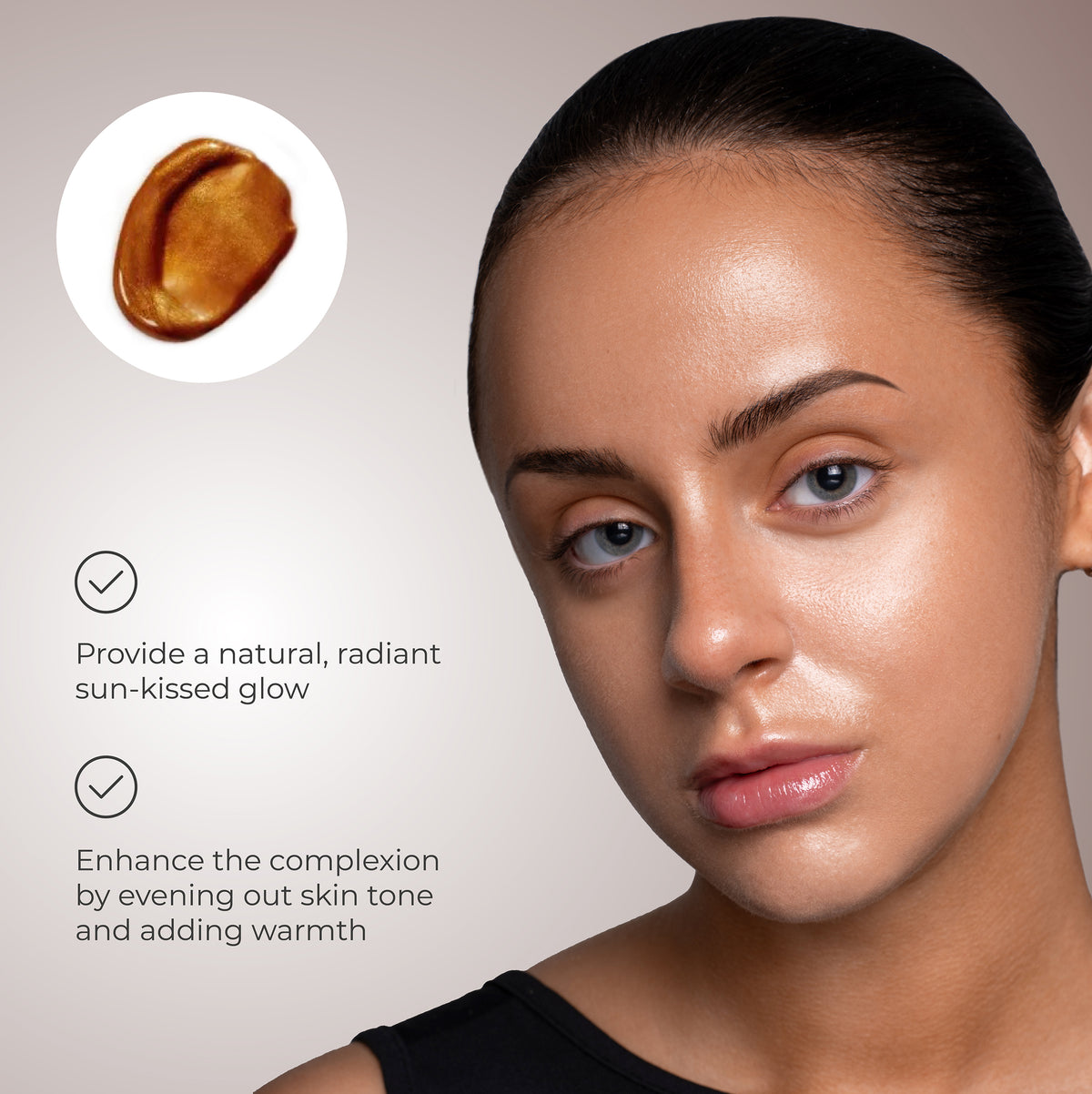 Anti-Pollution Bronzing Drops with Hyaluronic Acid & Collagen