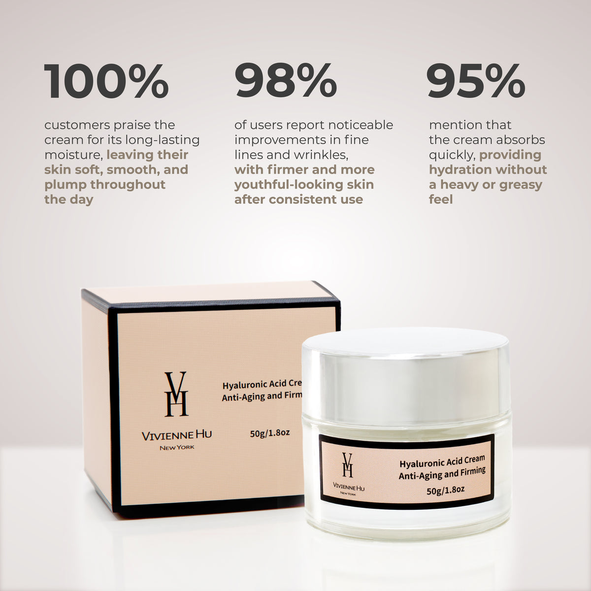 Anti-Aging and Firming Face Cream with Collagen & Hyaluronic Acid