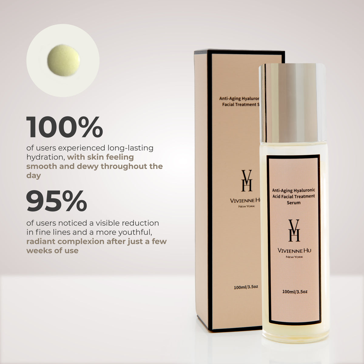 ANTI-AGING HYALURONIC ACID FACIAL TREATMENT SERUM