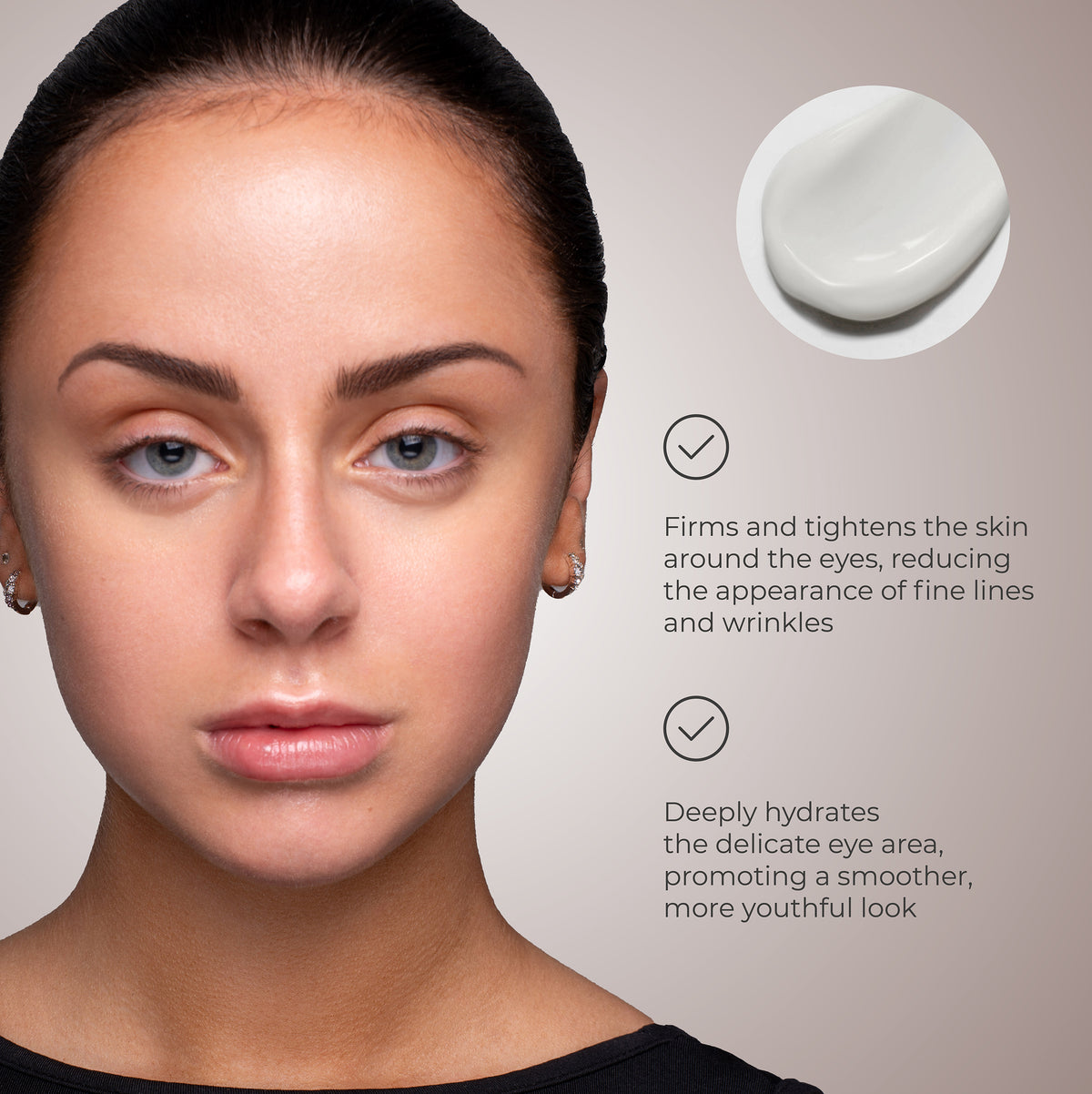 Eye Firming and Hydrating Anti-Aging Cream with Collagen & Hyaluronic Acid