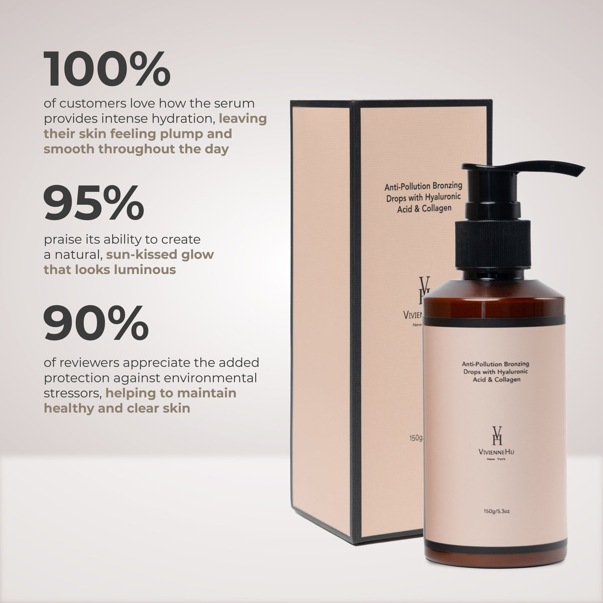 HYALURONIC ACID ANTI POLLUTION BRONZING SERUM DROP