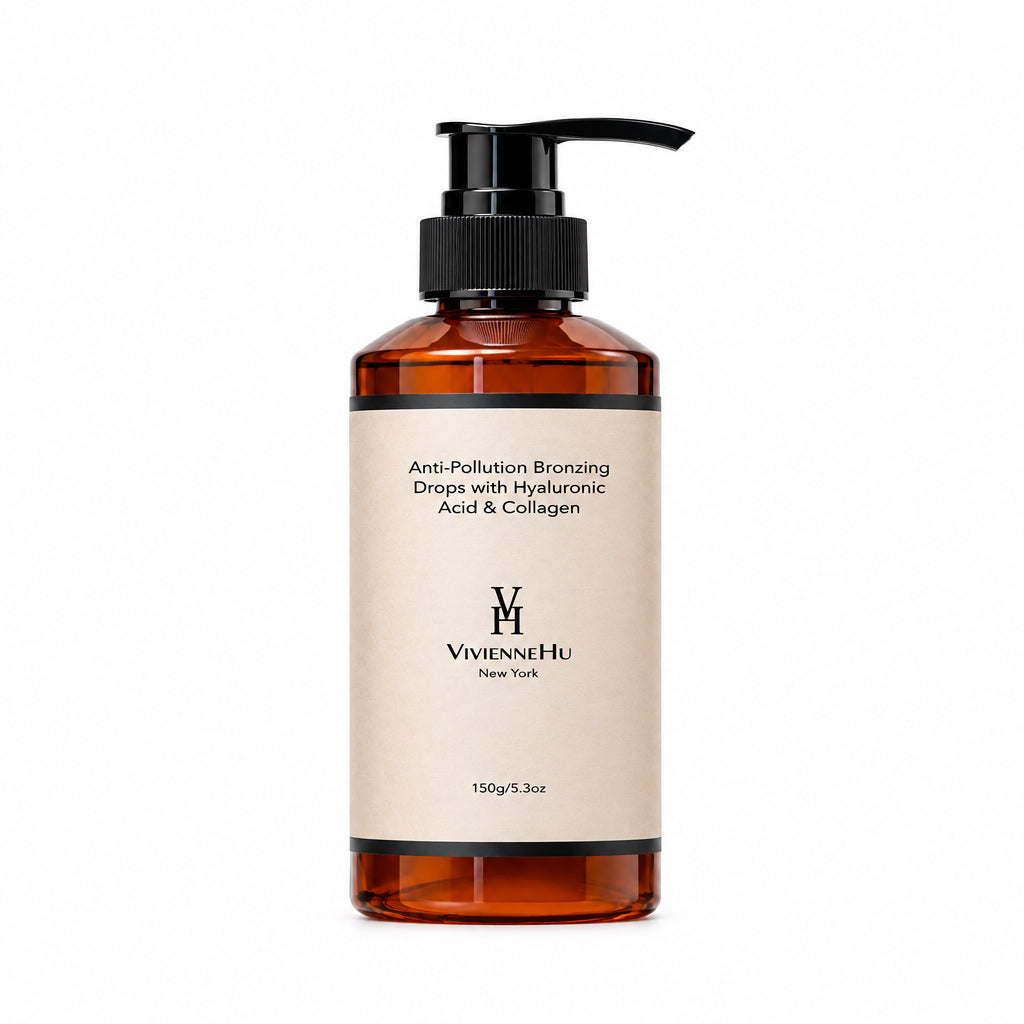Anti-Pollution Bronzing Drops with Hyaluronic Acid & Collagen