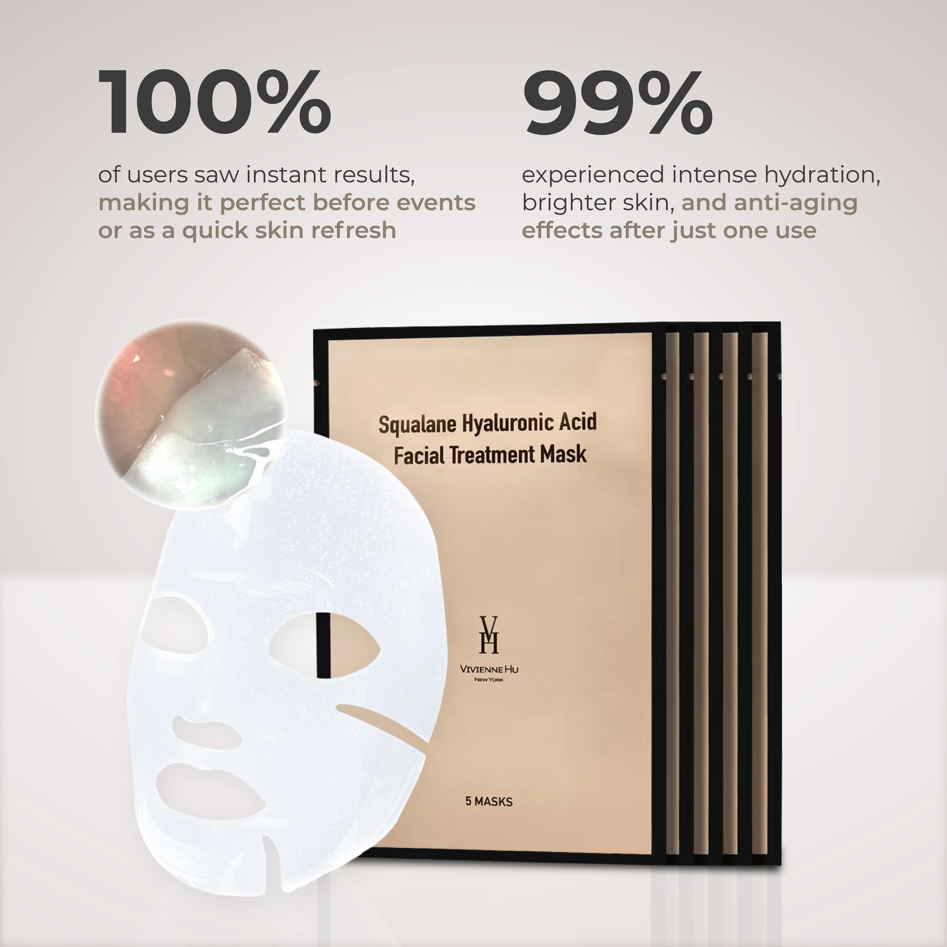 URU BEAUTY facial sheet mask プランエスクリニック URU BEAUTY